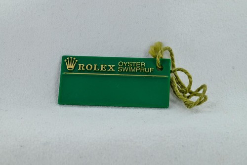 Rolex green swing tag - swing,