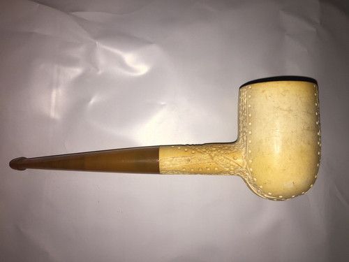 Vintage carved meerschaum - carved,