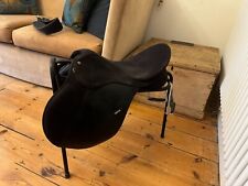 saddle ,horse, tack, used tack, Equine, pony, Black, Wintec 17.5" light weight 