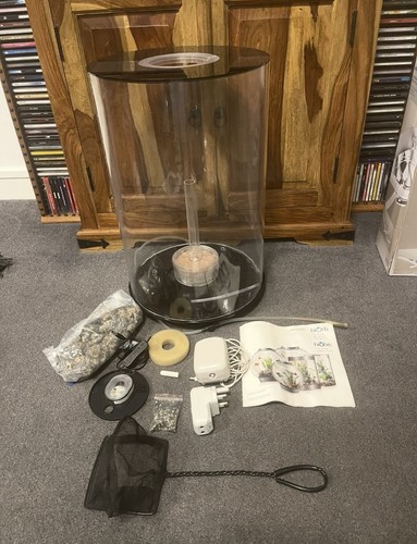 Biorb tube 30l black aquarium - black,