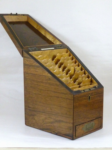 Rosewood desk top stationary - rosewood,