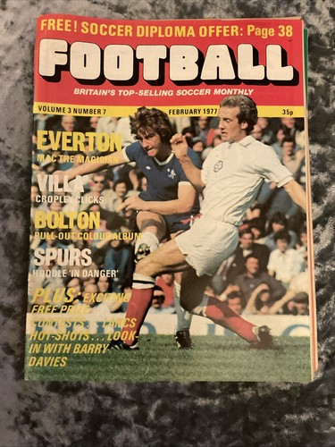 Vintage football magazine - football,