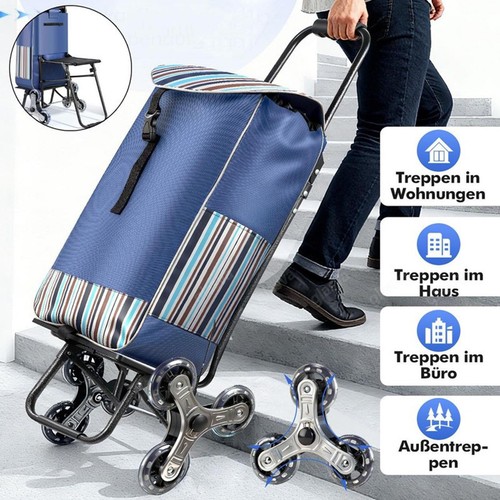 40l foldable shopping trolley - foldable,