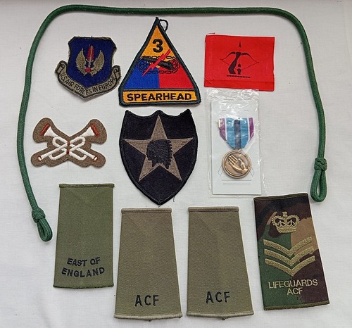 Job lot military patches - lot, us