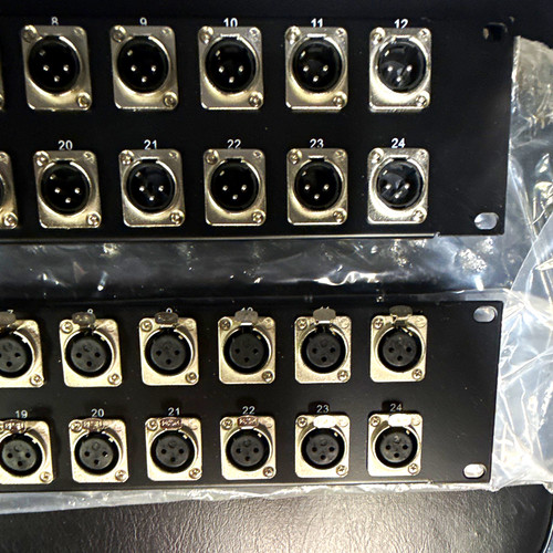 Channel xlr snake box patch - xlr,