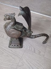 19th Century Indian Decanni Bronze Hamza Bronze Incense Burner