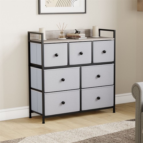 Fabric chest drawers 7 - fabric,