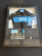 Official Team Sky 2012 Tour De France Signed Jersey By Whole Team- Team Sky COA 