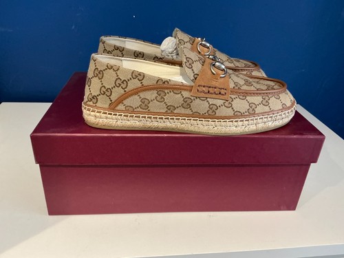 Gucci canvas espadrille - canvas,