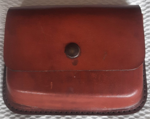 Brown leather hunting - leather,