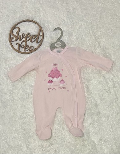 Baby girl pink velour romany - pink,