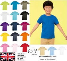 Boys Plain T-Shirt Kids