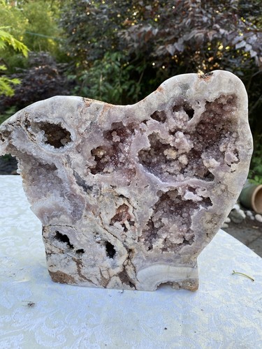Pink amethyst double - amethyst,