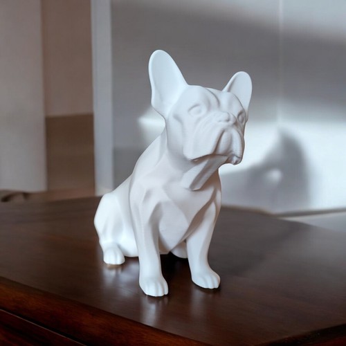 The frenchie sculpture - sculpture, |