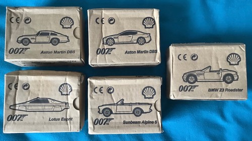 Complete set james bond - set,