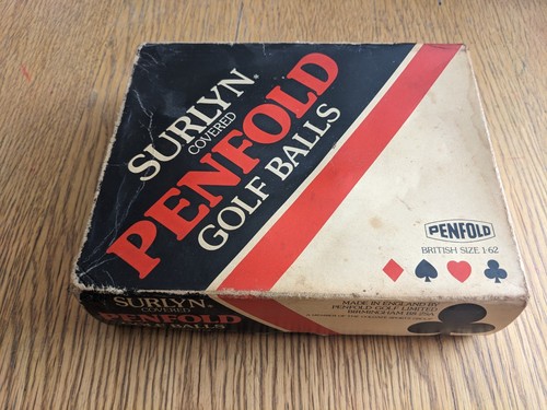 Golf balls unused - -,