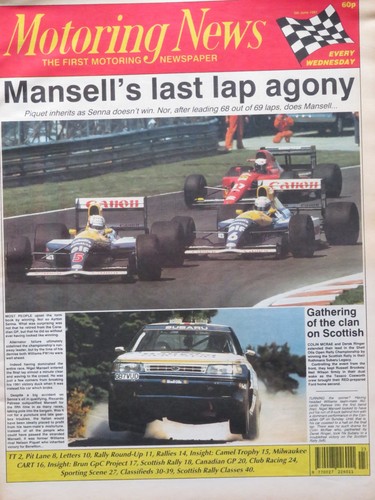 Motoring news colin - motoring, mcrae