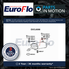 Exhaust Back / Rear Box fits