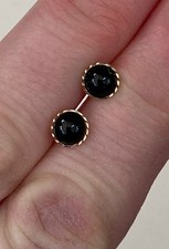 Vintage Elizabeth Duke Onyx &