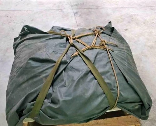 Large green canvas army - large, tent