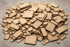 MDF Wargaming Bases Square &