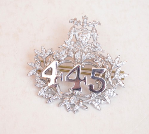 Tramway chrome cap badge - chrome,