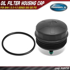 Oil Filter Housing Cover Cap for BMW 1 2 3 4 5 Series E60 E61 F10 11427525334