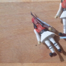 Vintage Original AOHNA Plastic Greek Presidential Guard Soldier - Red
