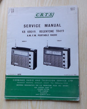 Crts portable radio - radio, kr019