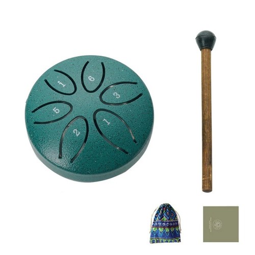 Steel tongue drum inch - drum, 3