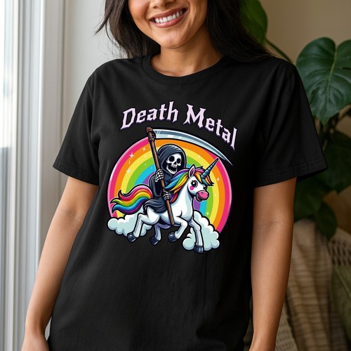 Death metal unicorn - metal,