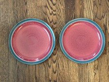 Denby HARLEQUIN Red & Blue