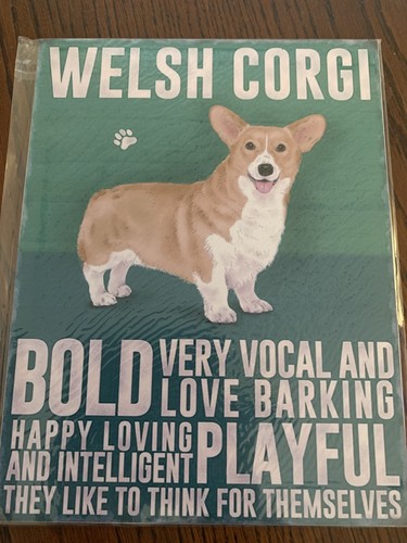 Welsh corgi 7 sign - welsh, x