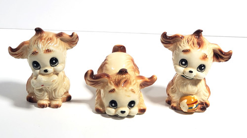 Vintage dog figurines - dog,
