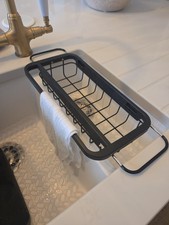 Sink Organiser Rack In Black