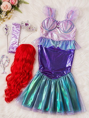 Girls mermaid princess costume - mermaid,