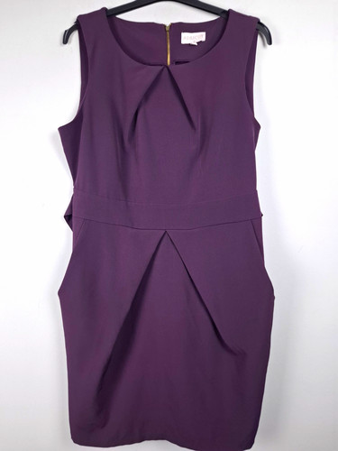 Apricot purple tulip dress - purple,