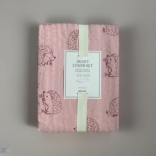 Home pink single duvet - h&m,