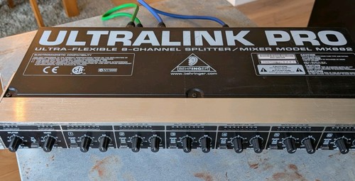 Behringer ultralink pro mx882 - behringer,