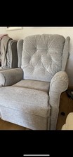 Rise & Recline Electric Dual Motor Chair Grey 