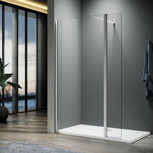 Walk shower enclosure and - in,