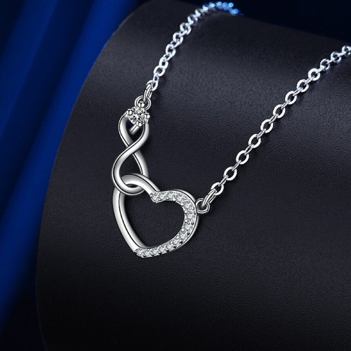 925 sterling silver - silver, crystal