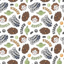 Star Wars Rebels Material Fabric - Half Metre