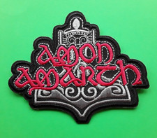 A/ROCK BAND IRON OR SEW ON QUALITY EMBROIDERED PATCH UK SELLER/AMON AMARTH