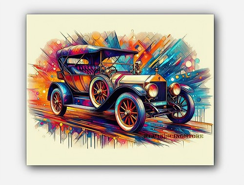 Vintage car 1912 reo touring - 1912,