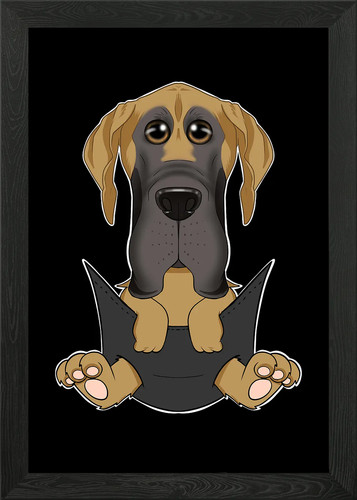 Great dane puppy pocket - dane, in