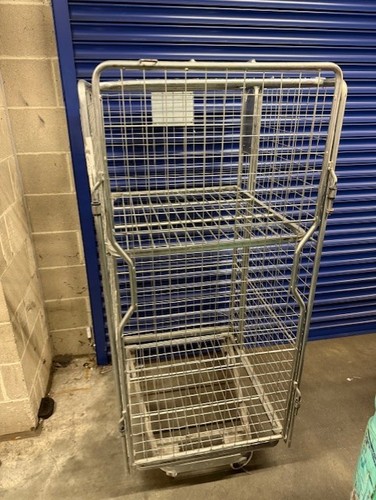 Heavy duty roll cage trolley - heavy,
