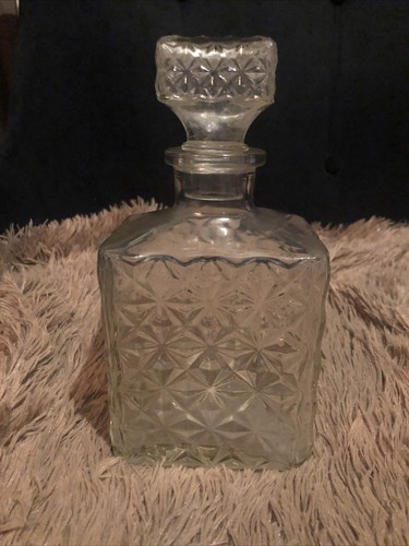 Glass decanter - glass,