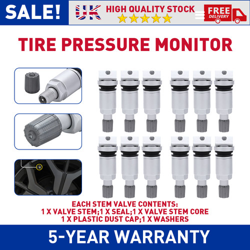 12x tyre pressure sensor valve - pressure,