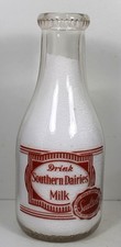 VINTAGE QT MILK  BOTTLE -